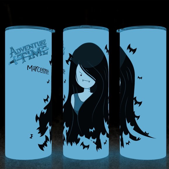 Glow in the Dark - Marceline Vampire Queen Tumbler 20oz - Picture 1 of 2